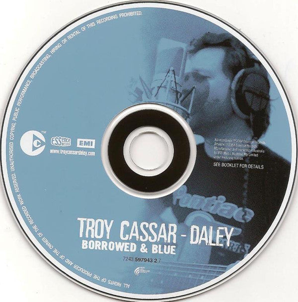 Troy Cassar-Daley : Borrowed And Blue (CD, Album, Copy Prot.)