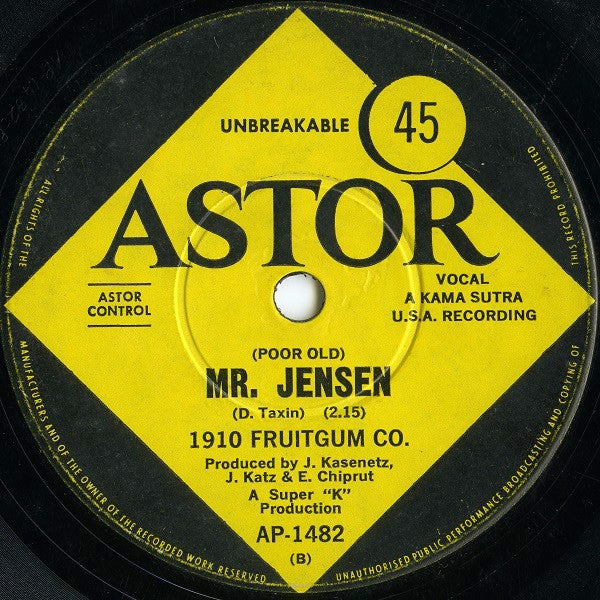 1910 Fruitgum Company : May I Take A Giant Step (Into Your Heart) (7", Single)