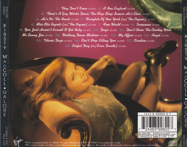 Kirsty MacColl : Galore (The Best Of) (CD, Comp)