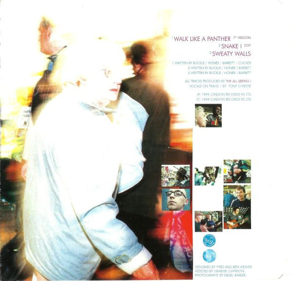 The All Seeing I Featuring Tony Christie : Walk Like A Panther (CD, Single)