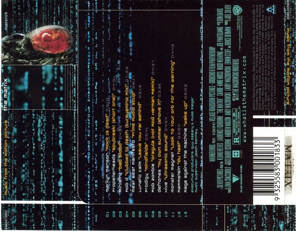 Various : The Matrix (Music From The Motion Picture) (CD, Comp)