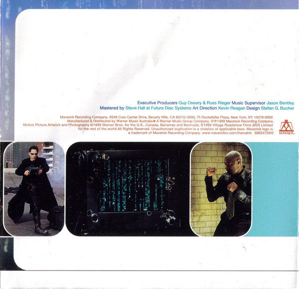 Various : The Matrix (Music From The Motion Picture) (CD, Comp)