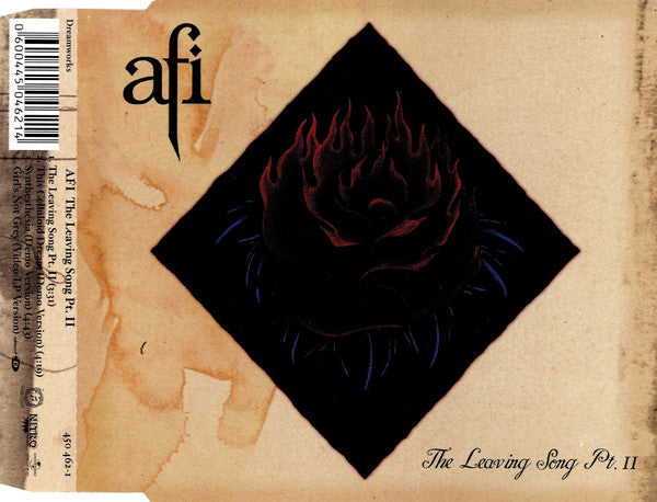 AFI : The Leaving Song Pt. II (CD, Maxi, Enh, Ltd)