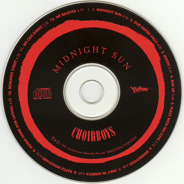 Choirboys : Midnight Sun (CD, Album)