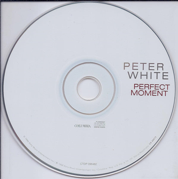 Peter White : Perfect Moment (CD, Album, Club)