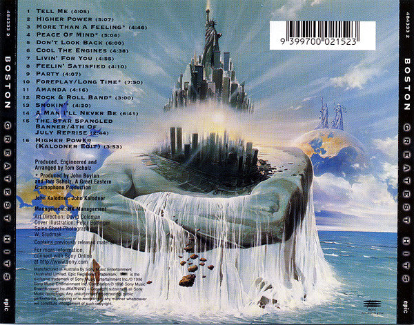 Boston : Greatest Hits (CD, Comp)
