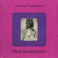 Meta Seinemeyer : Lebendige Vergangenheit - Meta Seinemeyer I (LP, Comp, Mono)