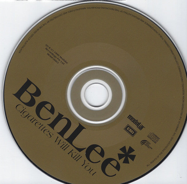 Ben Lee : Cigarettes Will Kill You (CD, Single)