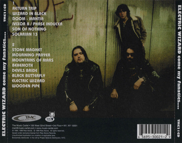 Electric Wizard (2) : Come My Fanatics.... / Electric Wizard (2xCD, Album, Comp, Par)