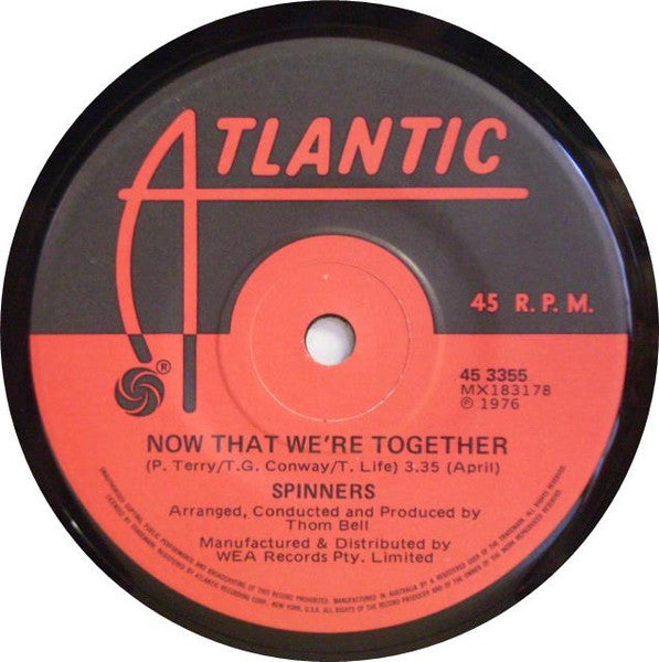 Spinners : The Rubberband Man (7", Single)