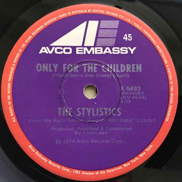 The Stylistics : You Make Me Feel Brand New (7", Single)