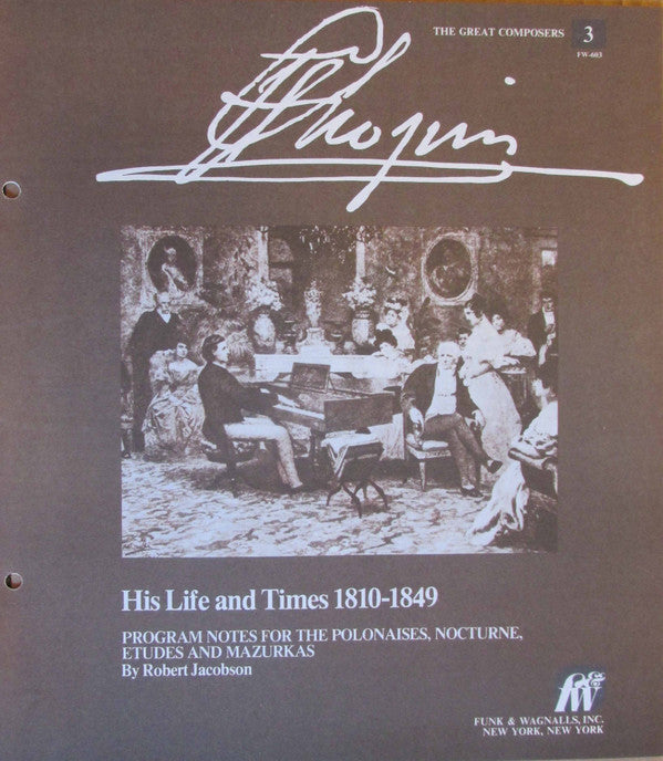 Frédéric Chopin : Polonaises, Nocturnes, Etudes & Mazurkas (LP, Album, RE)