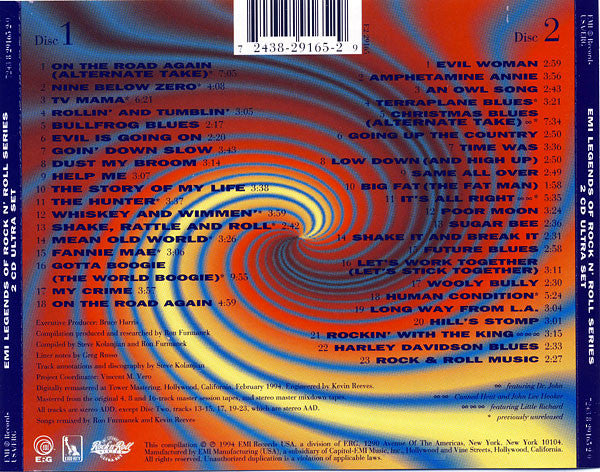 Canned Heat : Uncanned! The Best Of Canned Heat (2xCD, Comp, RM)