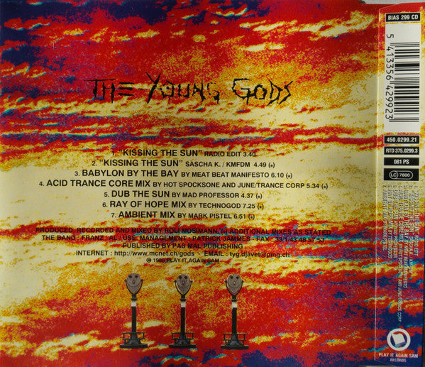 The Young Gods : Kissing The Sun - The Remixes (CD, Maxi)