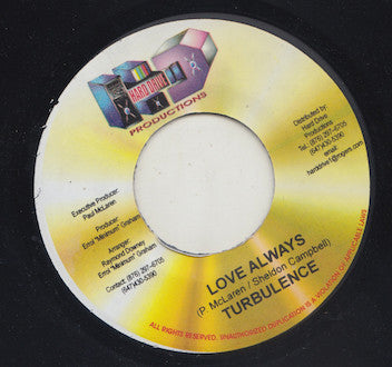 Turbulence (4) / Brian Gold : Love Always / El Kuluwn (7", Single)