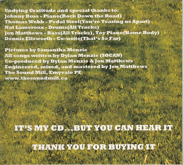 Dylan Menzie : Heather Avenue (CD, EP)