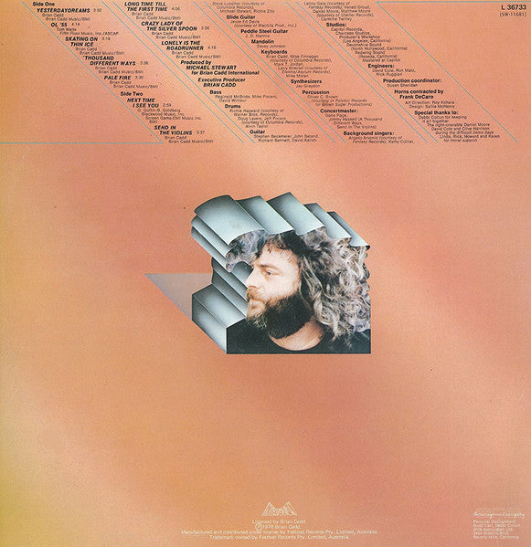 Brian Cadd : Yesterdaydreams (LP, Album)