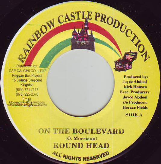 Round Head /  Smoke (121) : On The Boulevard / City Lock Down  (7", Single)