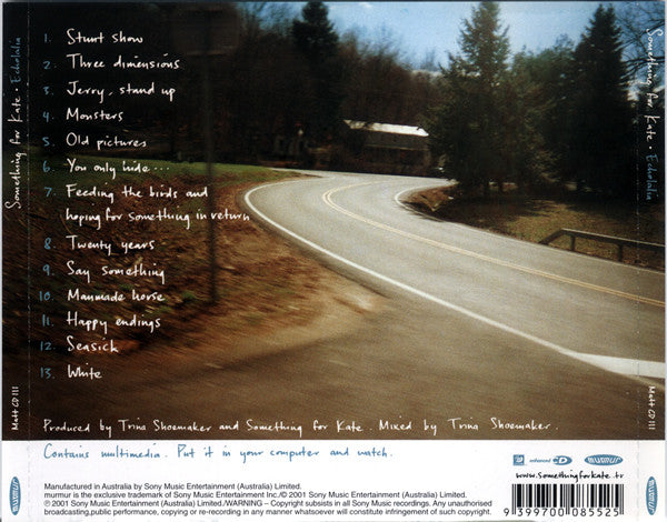Something For Kate : Echolalia (CD, Enh)