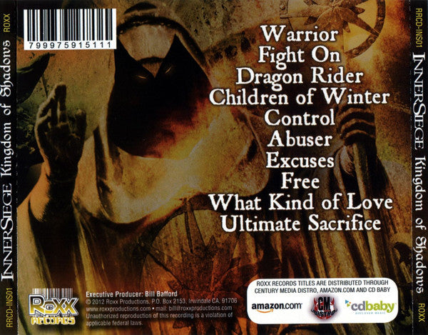 InnerSiege : Kingdom Of Shadows (CD, Album)
