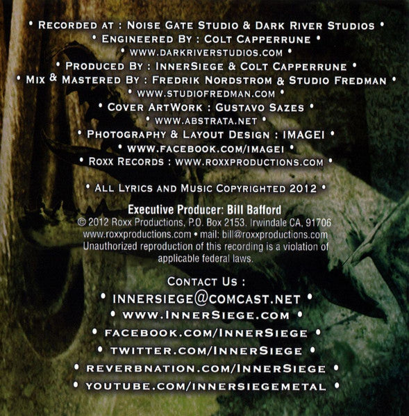 InnerSiege : Kingdom Of Shadows (CD, Album)