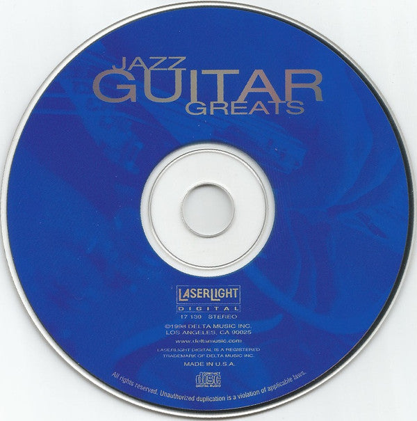 Various : Jazz Guitar Greats (CD, Comp)