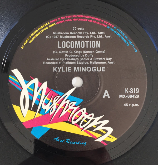 Kylie* : Locomotion (7", Single)