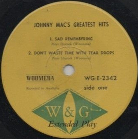 Johnny Mac (6) : Johnny Mac's Greatest Hits (7", EP)