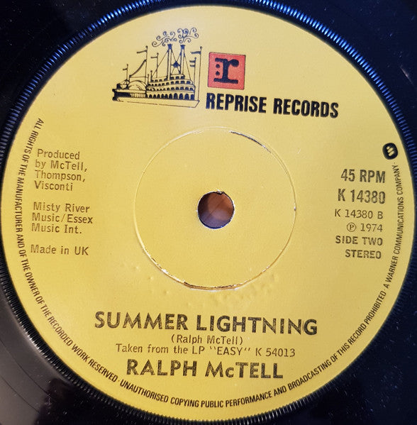 Ralph McTell : Streets Of London (7", Single)