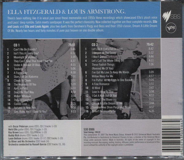 Ella Fitzgerald, Louis Armstrong : Ella & Louis - The Ultimate Duets (2xCD, Comp)