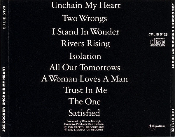 Joe Cocker : Unchain My Heart (CD, Album)
