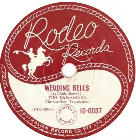 Tim McNamara (2) : Wedding Bells (Shellac, 10")
