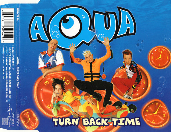 Aqua : Turn Back Time (CD, Single, Sli)