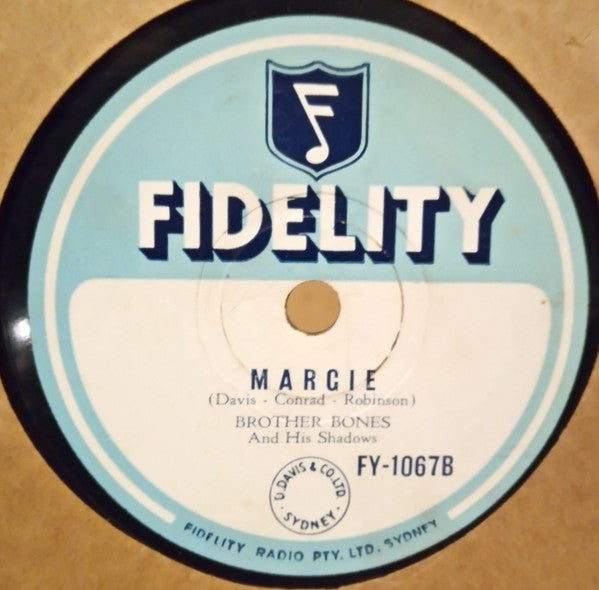 Brother Bones and His Shadows : Sweet Georgia Brown / Margie (Shellac, 10")