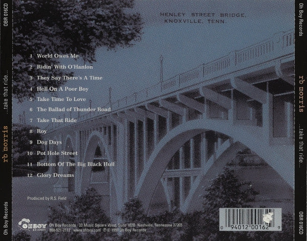 R. B. Morris : ...Take That Ride... (CD, Album)