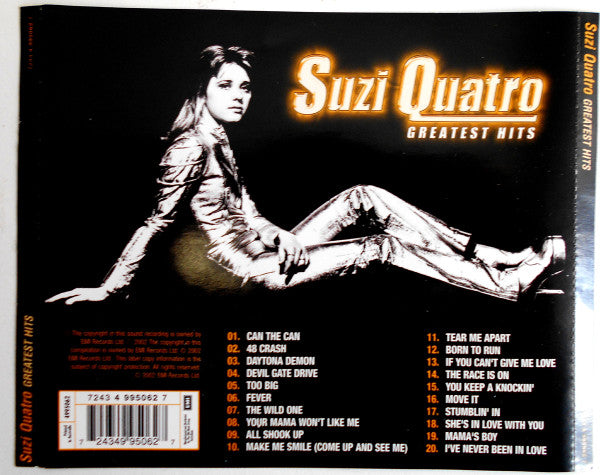 Suzi Quatro : Greatest Hits (CD, Comp)
