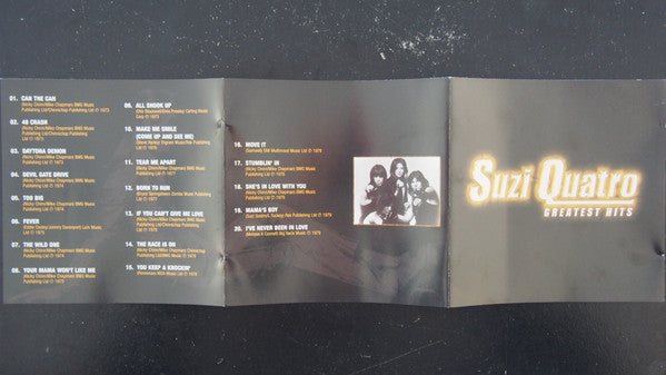 Suzi Quatro : Greatest Hits (CD, Comp)