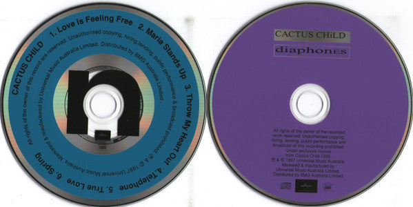 Cactus Child : Diaphones (2xCD, Album)