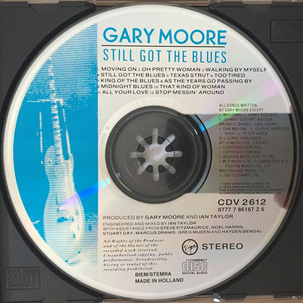 Gary Moore : Still Got The Blues (CD, Album, RE)