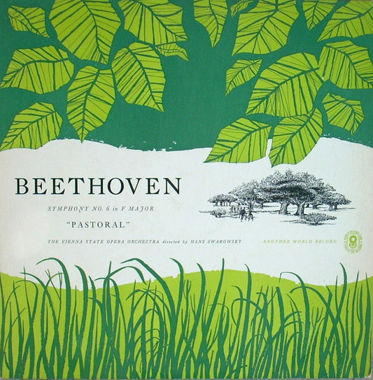 Beethoven* / Vienna State Opera Orchestra* Directed By Hans Swarowsky : Symphony No. 6 In F Major "Pastoral" (LP, Album, Mono, Club)