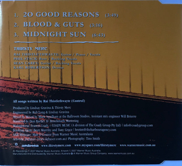 Thirsty Merc : 20 Good Reasons (CD, Maxi)