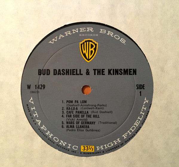 Bud Dashiell & The Kinsmen : Bud Dashiell & The Kinsmen (LP, Mono)
