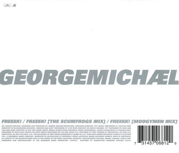 George Michael : Freeek! (CD, Single, Jew)