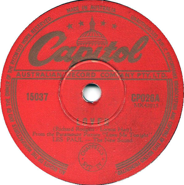 Les Paul : Lover / Brazil (Shellac, 10")