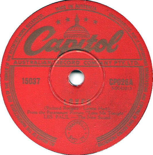 Les Paul : Lover / Brazil (Shellac, 10")