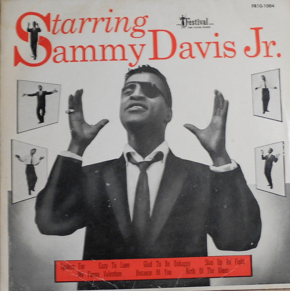 Sammy Davis Jr. : Starring Sammy Davis Jr. (10", Album, Mono)