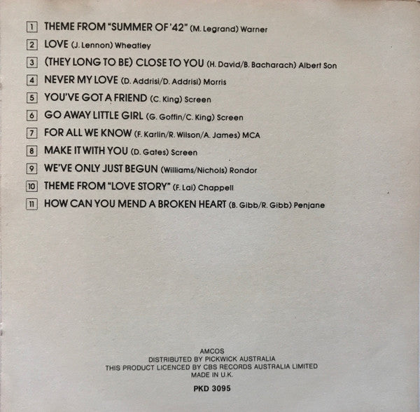 Peter Nero : Summer Of '42 (CD, Album, RE)