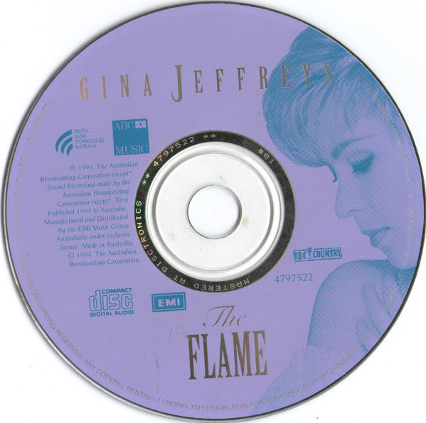 Gina Jeffreys : The Flame (CD, Album)
