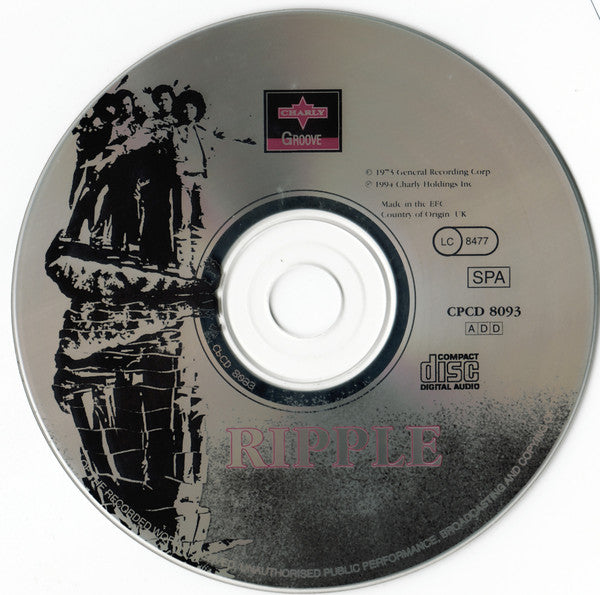 Ripple : Ripple (CD, Album, RE, RM)