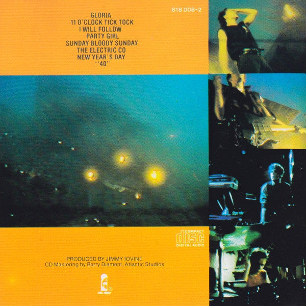 U2 : Live / Under A Blood Red Sky (CD, Album)